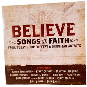 Believe - Songs of Faith from Today's Top Country & Christian Artists  37149cd